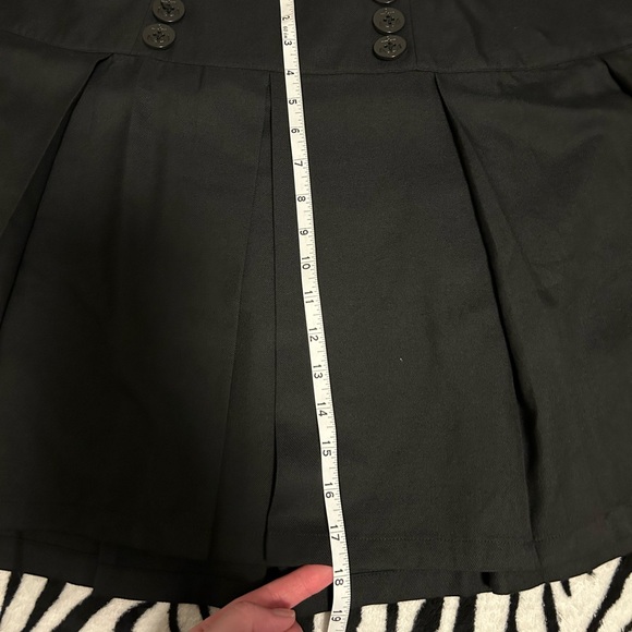 NWTs plus sz 3x black pleated/sailor skirt from hottopic - Picture 4 of 4